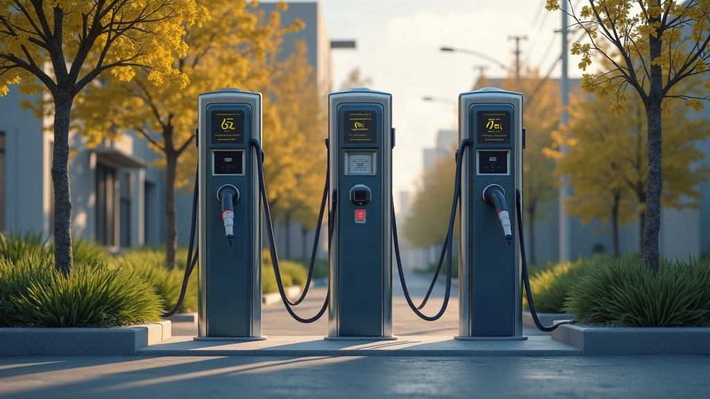 Level 2 EV charger installed in a home garage